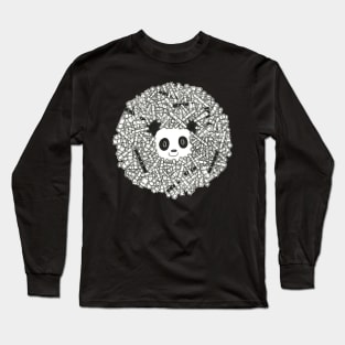 Panda and bamboo Long Sleeve T-Shirt